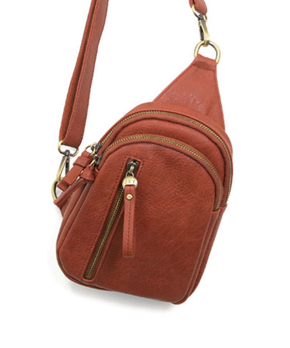 Joy Susan Vegan Leather Skyler Sling Bag - Multiple Colors