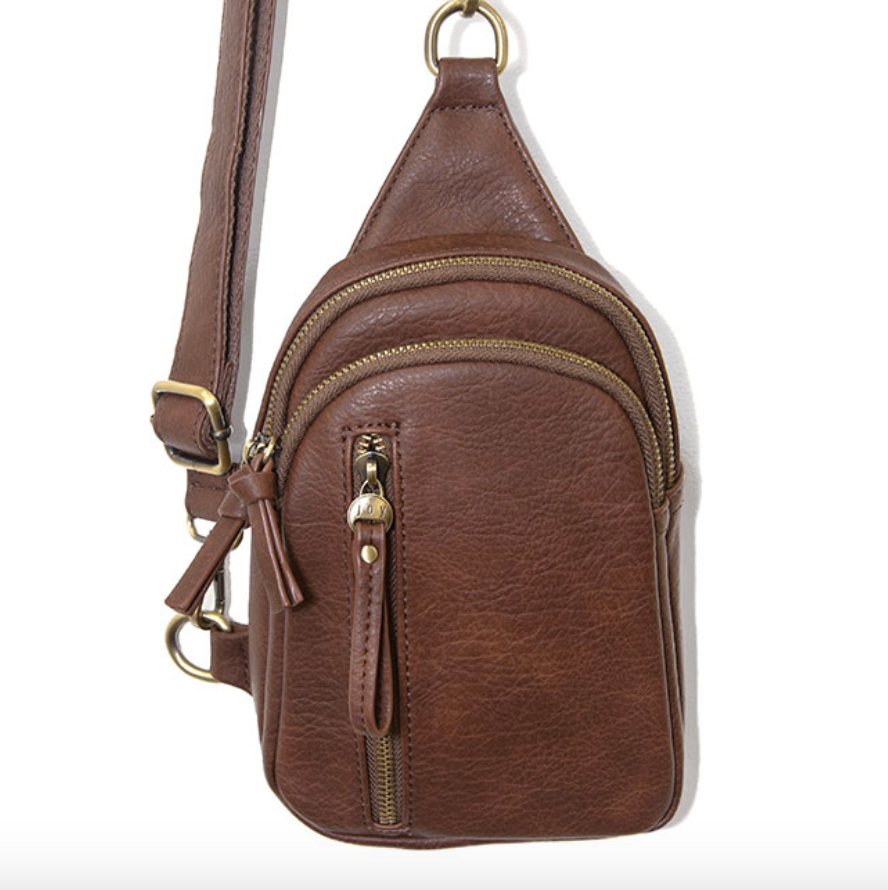 Joy Susan Vegan Leather Skyler Sling Bag - Multiple Colors