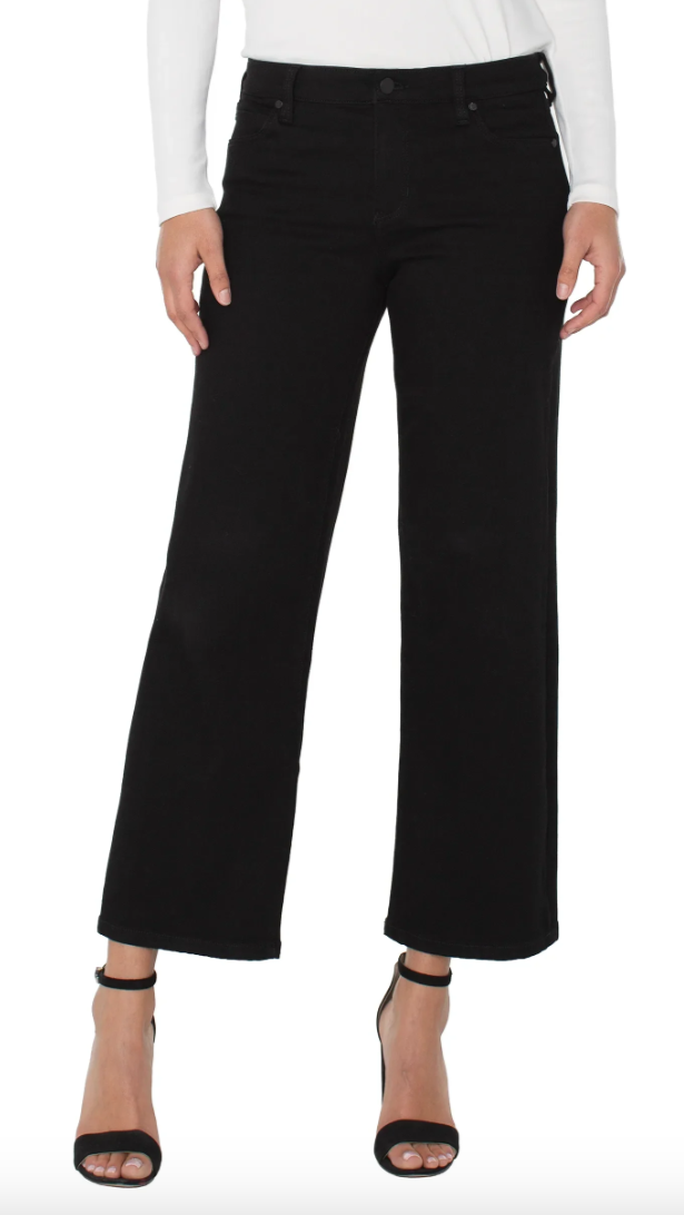 Liverpool The Stride Crop Wide Leg Pant