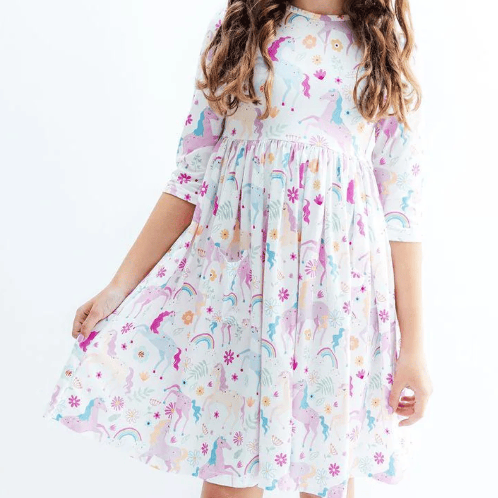 Mila & Rose Children's Clothing Mila & Rose Pocket Twirl Dress - Multiple Colors 20839902 Mila & Rose Pocket Twirl Dress - Multiple Colors
