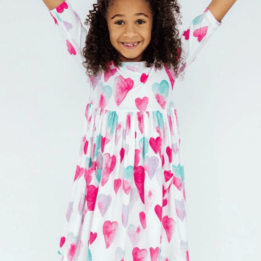 Mila & Rose Children's Clothing Mila & Rose Pocket Twirl Dress - Multiple Colors 55737822 Mila & Rose Pocket Twirl Dress - Multiple Colors