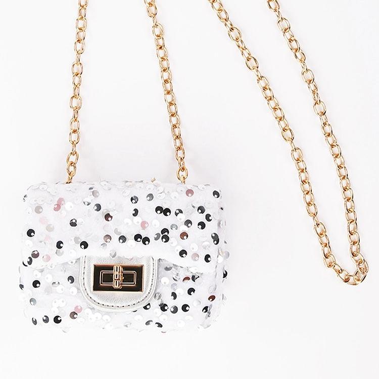 Sparkle Sisters Velvet Sequin Purse - Multiple Colors