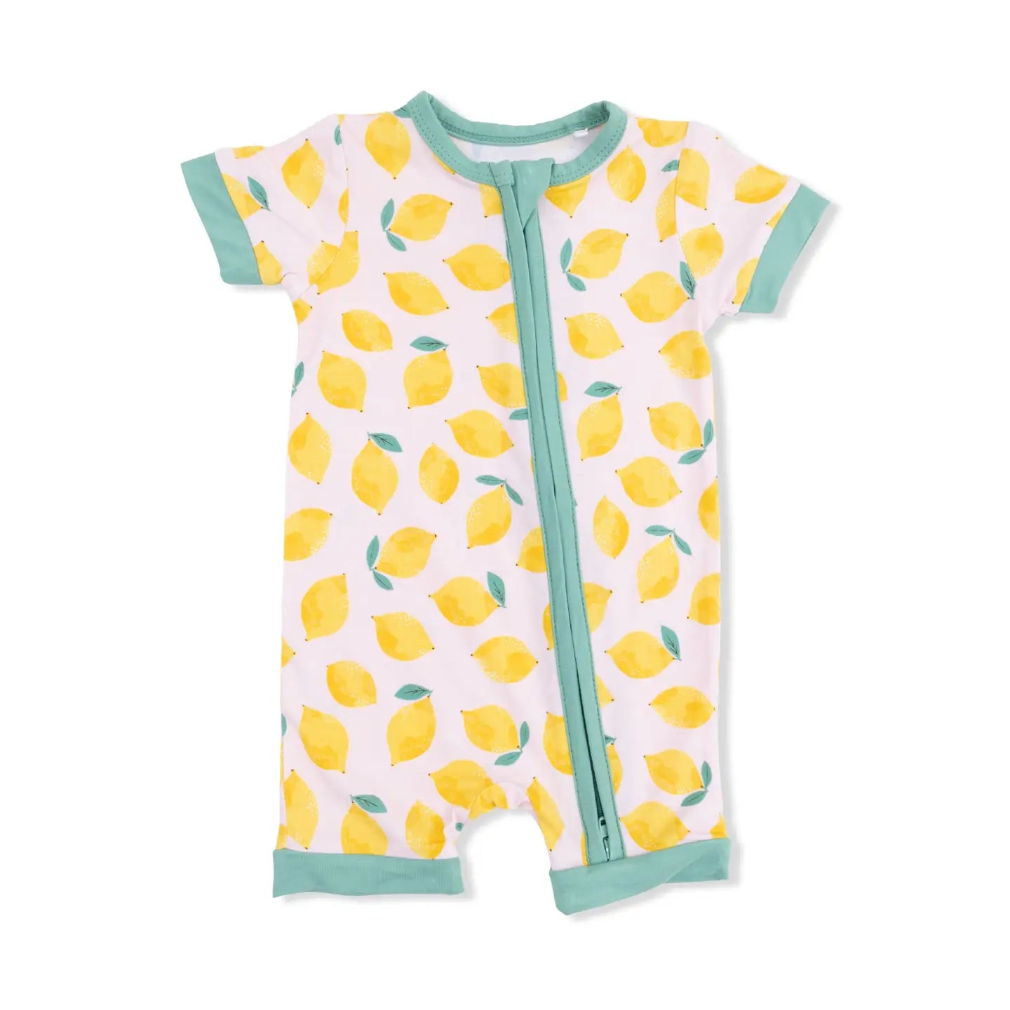 Angel Dear Children's Clothing Angel Dear Shortie 2 Way Zipper Romper Angel Dear Shortie 2 Way Zipper Romper