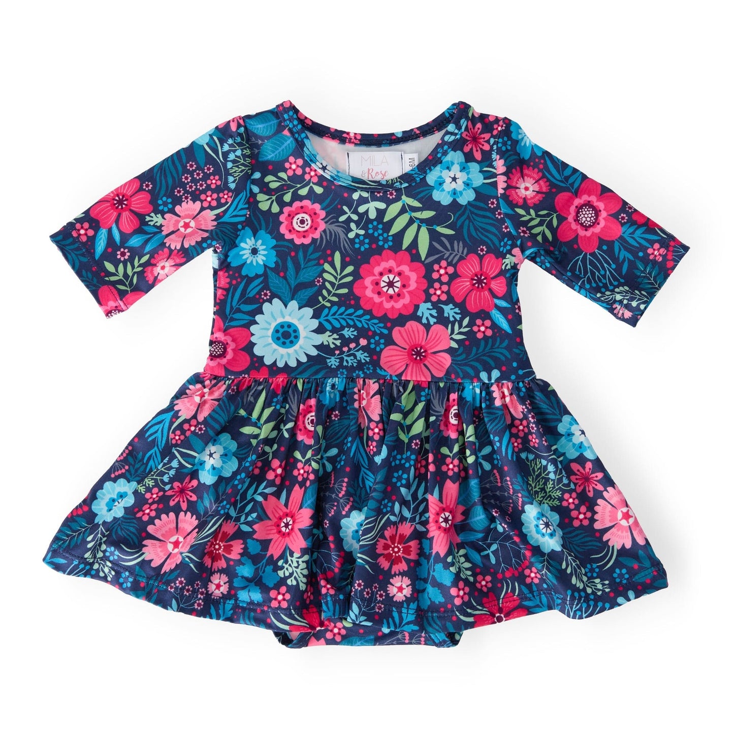 Mila & Rose Children's Clothing Mila & Rose Twirl Bodysuit - Multiple Prints 52519390 Mila & Rose Twirl Bodysuit - Multiple Prints