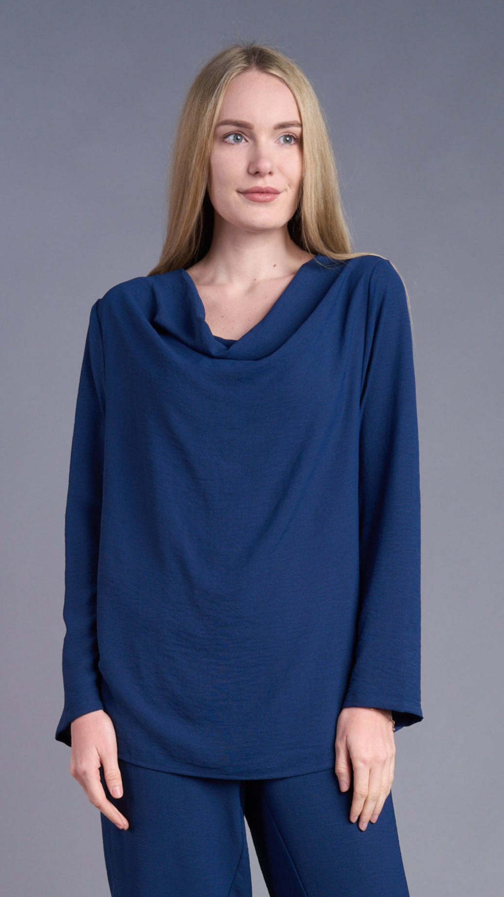 Shana Apparel Airflow Relaxed Cowl Top