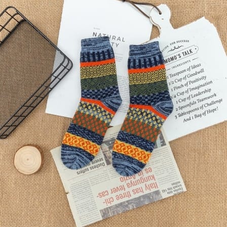 Funkyrel Limited Socks Thick Winter Mid-Calf Sock - Multiple Colors 68954078 Thick Winter Mid-Calf Sock - Multiple Colors