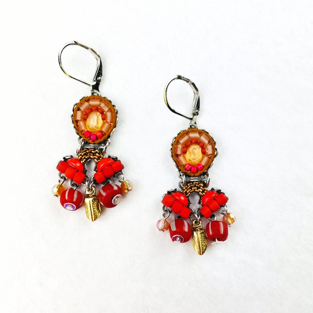 Ayala Bar Earrings Ayala Bar Rot Red Radical Earrings 01812958 Ayala Bar Rot Red Radical Earrings