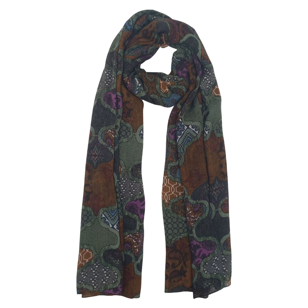 VSA Lightweight Scarf SE-2929 Green
