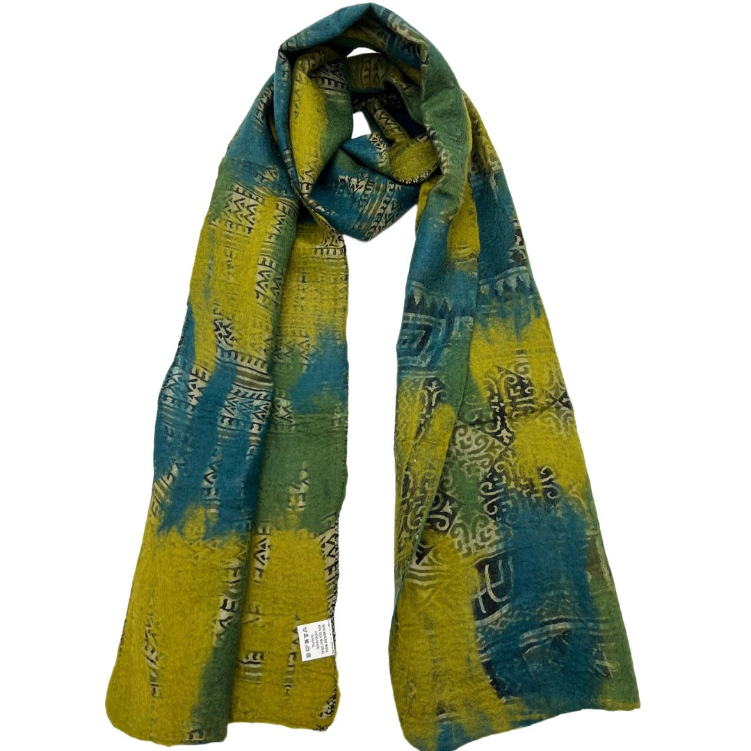 Felt Sari Scarf - Multiple Colors