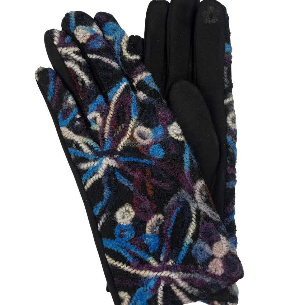 Marcus Adler Gloves Yarn Print Gloves - Multiple Colors Yarn Print Gloves - Multiple Colors
