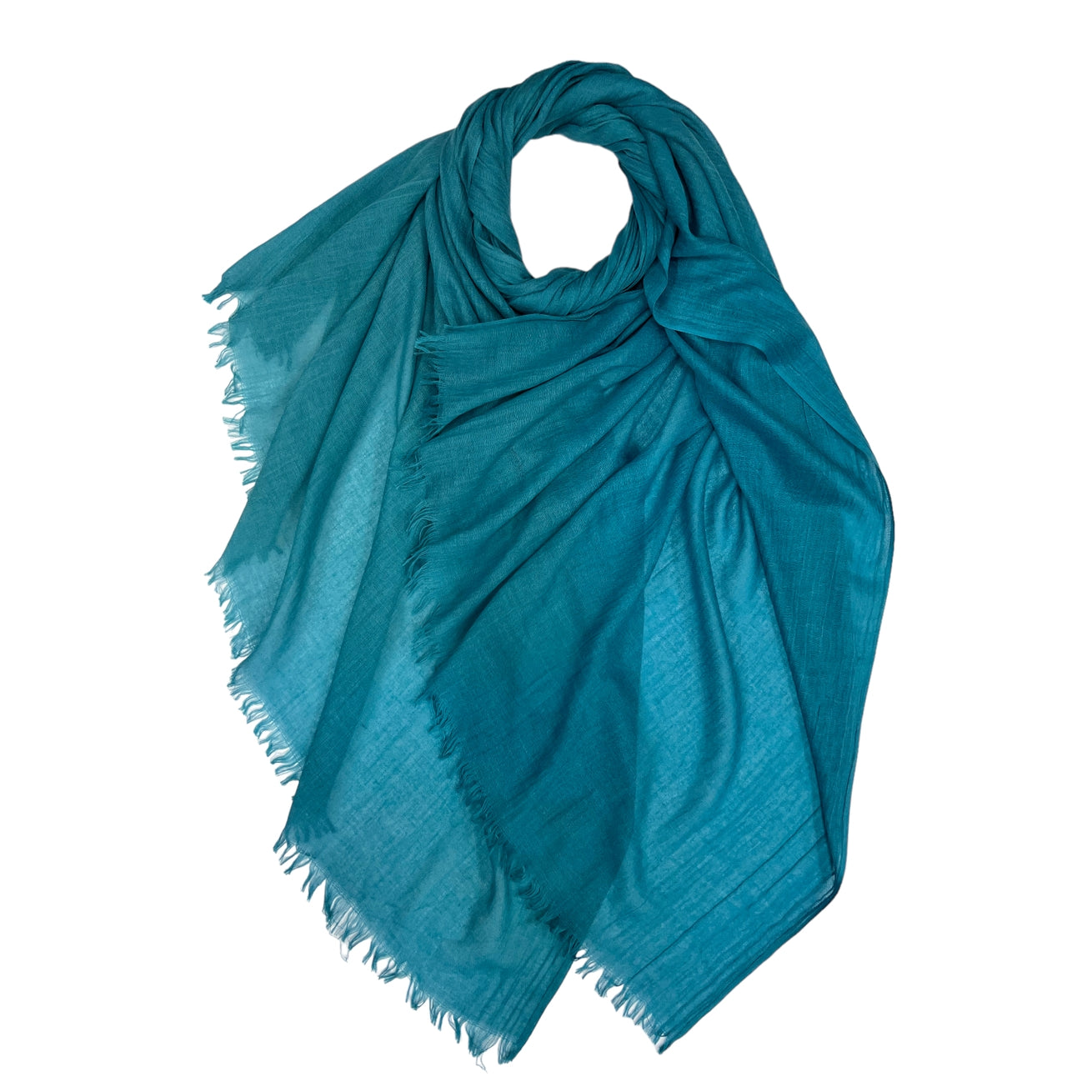 London Scarves Solid Fringe Lightweight Scarf - Multiple Colors