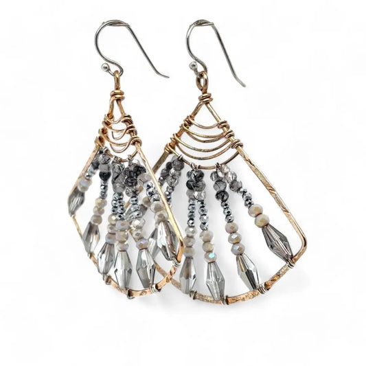 Art By Any Means Earrings Art By Any Means Snowflake Earrings 59155934 Art By Any Means Snowflake Earrings