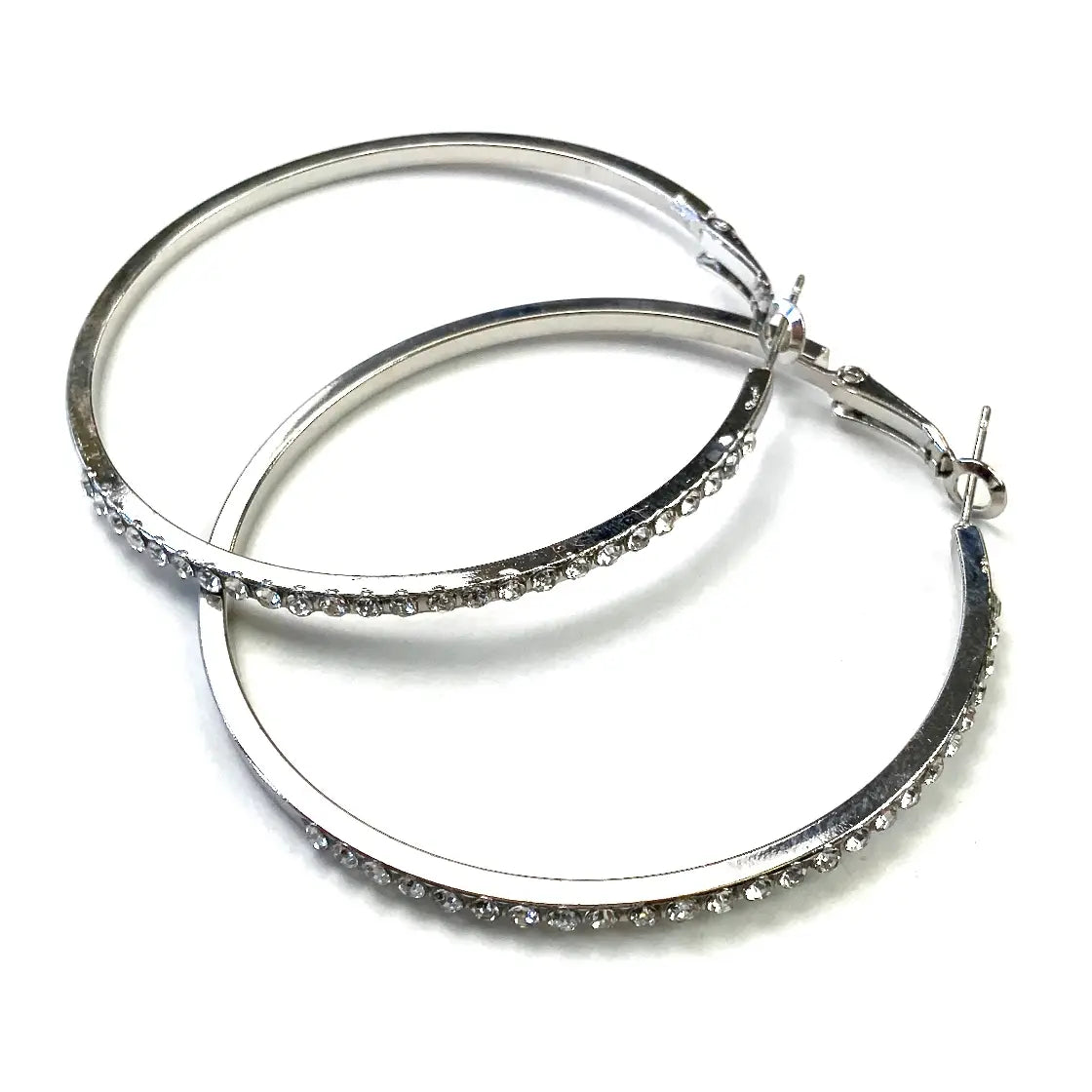 Crystal Hoop Earrings