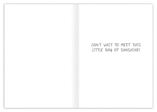 Biely & Shoaf Cards Lamb Baby Card 07660766 Lamb Baby Card
