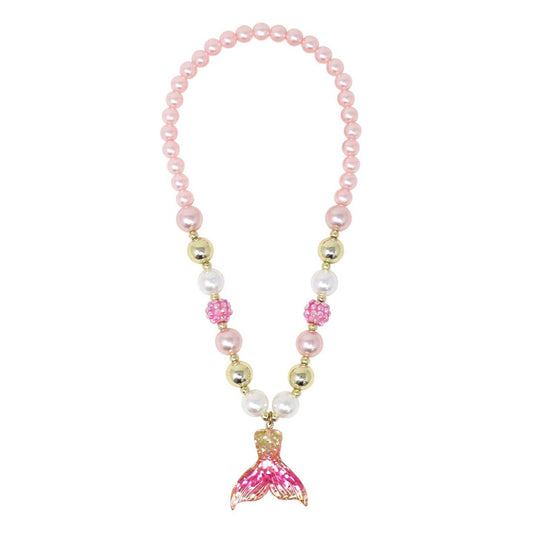 Pink Poppy USA Children's Accessories Pink Poppy Mermaid Tail Necklace - Multiple Colors 15662558 Pink Poppy Mermaid Tail Necklace - Multiple Colors