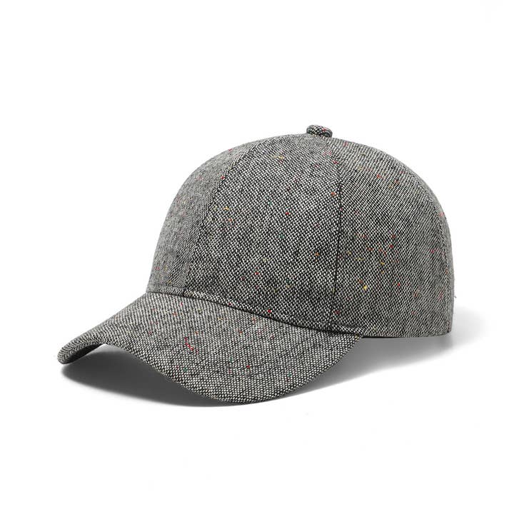 Selini New York Tweed Speckled Baseball Cap