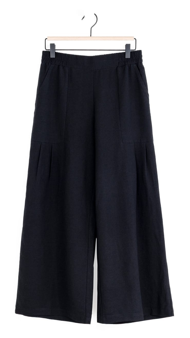 Clara Sunwoo Pants Clara Sunwoo Pull-On Ankle Pant w/Pleat Pockets Clara Sunwoo Pull-On Ankle Pant w/Pleat Pockets