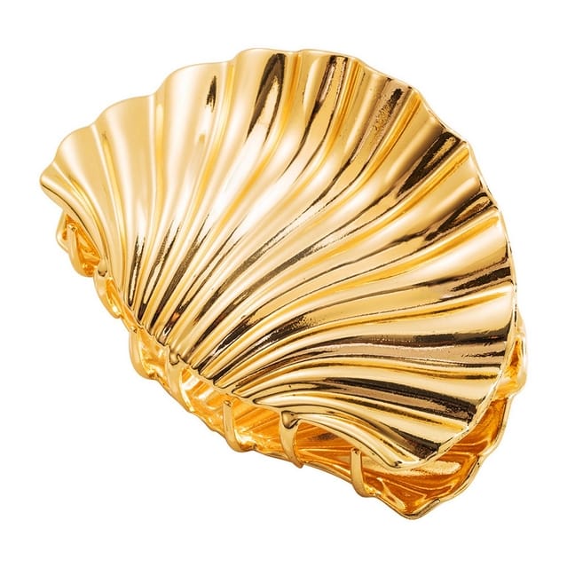 ACCITY Hair Clip Large Metal Shell Hair Claw - Multiple Metals Large Metal Shell Hair Claw - Multiple Metals