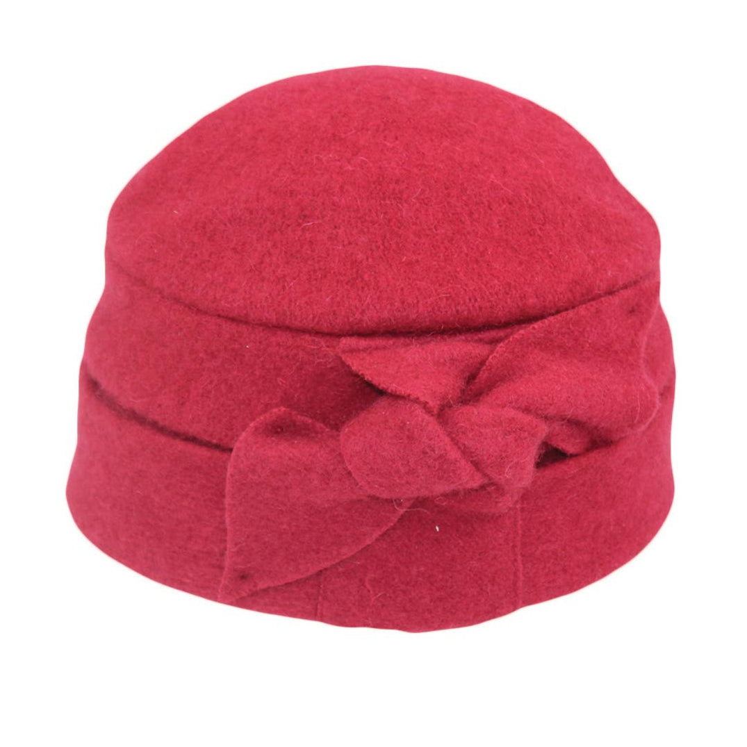 Jeanne Simmons Boiled Wool Knotted Cap