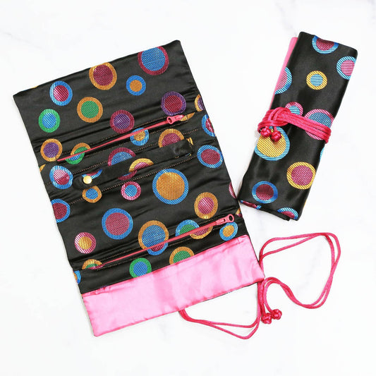 Cathayana Bags Brocade Jewelry Roll - Multiple Patterns 27327454 Brocade Jewelry Roll - Multiple Patterns