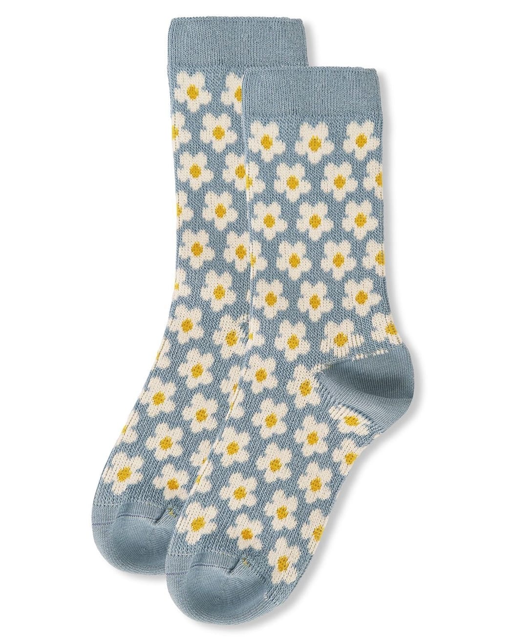MeMoi Socks MeMoi Mod Sweet Daisy Crew Socks 80192734 MeMoi Mod Sweet Daisy Crew Socks