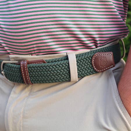Roostas Men's Belts Roostas The Sierra Woven Elastic Stretch Belt Roostas The Sierra Woven Elastic Stretch Belt