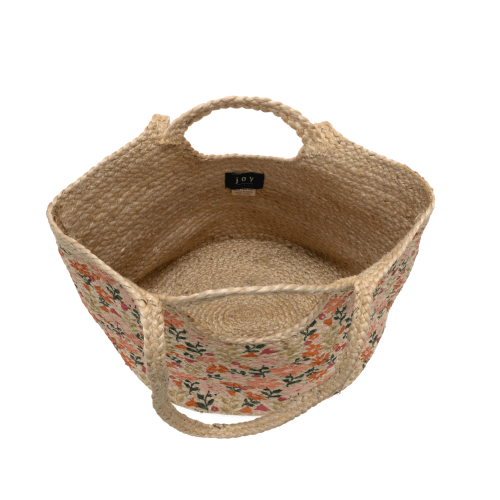 Joy Susan Bags Joy Susan Painted Daisies Anya Jute Tote 63742430 Joy Susan Painted Daisies Anya Jute Tote