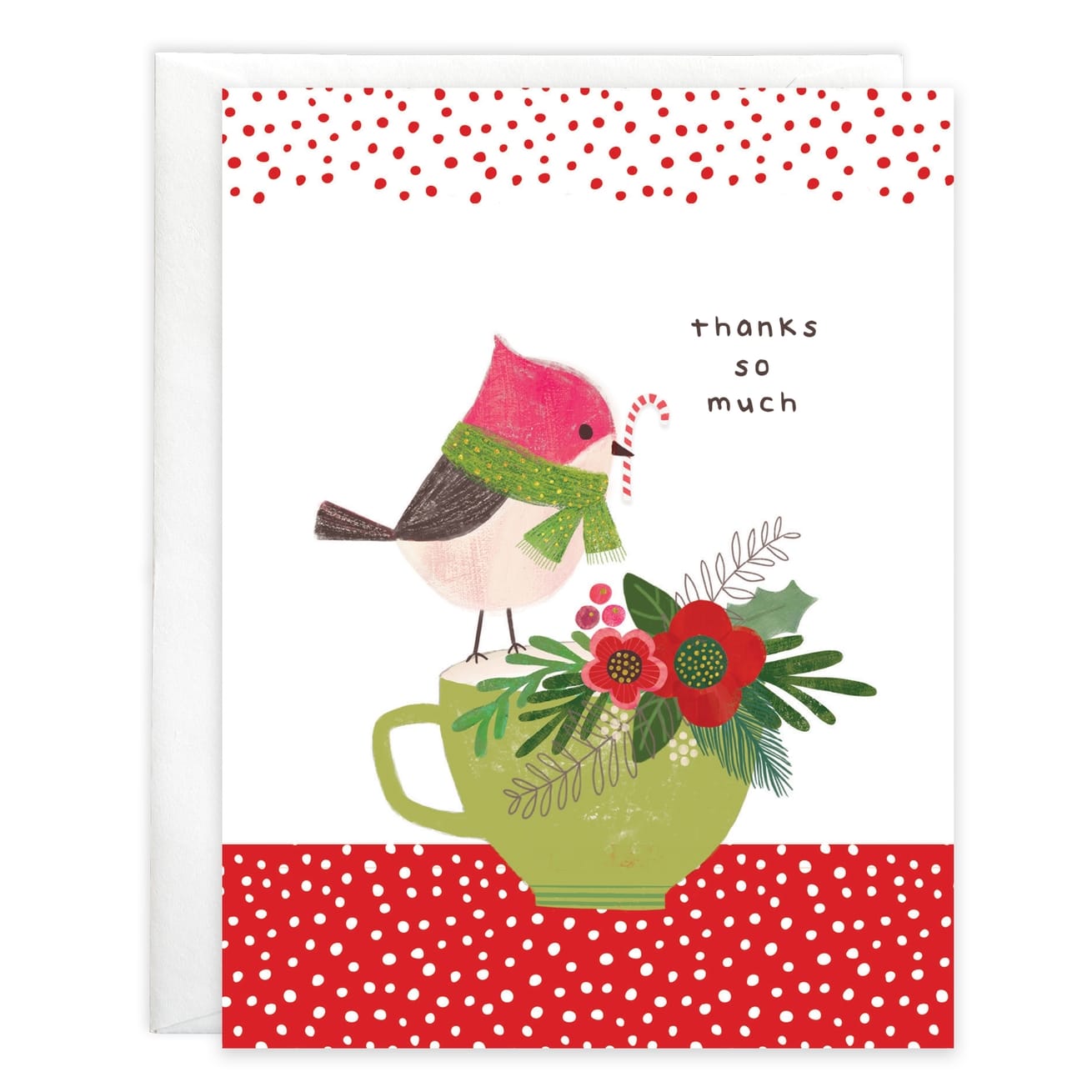Gina B Designs Cards Gina B Designs Bird on Cup Thank You Blank Note Card 35166942 Gina B Designs Bird on Cup Thank You Blank Note Card