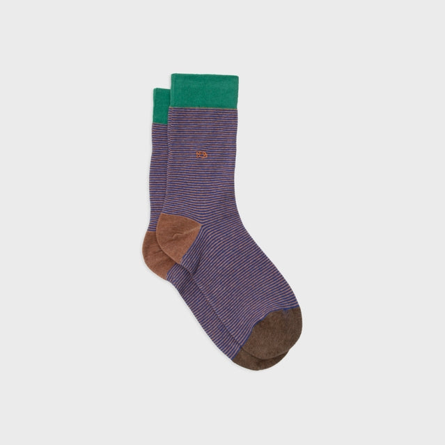 Men's Striped Socks - Multiple Colors