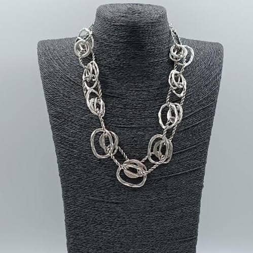 Volare Necklaces Volare Turkish Silver Necklace - #2KZ174 73475038 Volare Turkish Silver Necklace - #2KZ174