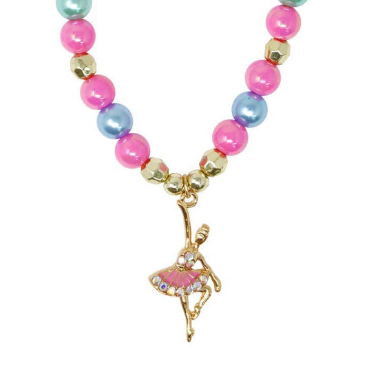 Pink Poppy USA Children's Accessories Pink Poppy Ballet Dance Necklace 02533342 Pink Poppy Ballet Dance Necklace