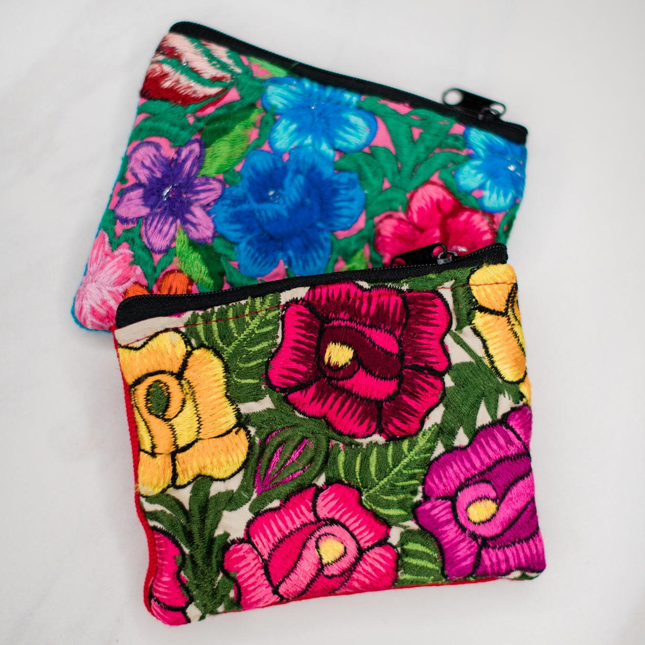 Lucia's Imports Flower Coin Bag