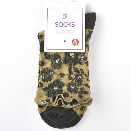 Funkyrel Limited Socks Capsule Bloom Texture Crew Socks - Multiple Colors 00600030 Capsule Bloom Texture Crew Socks - Multiple Colors