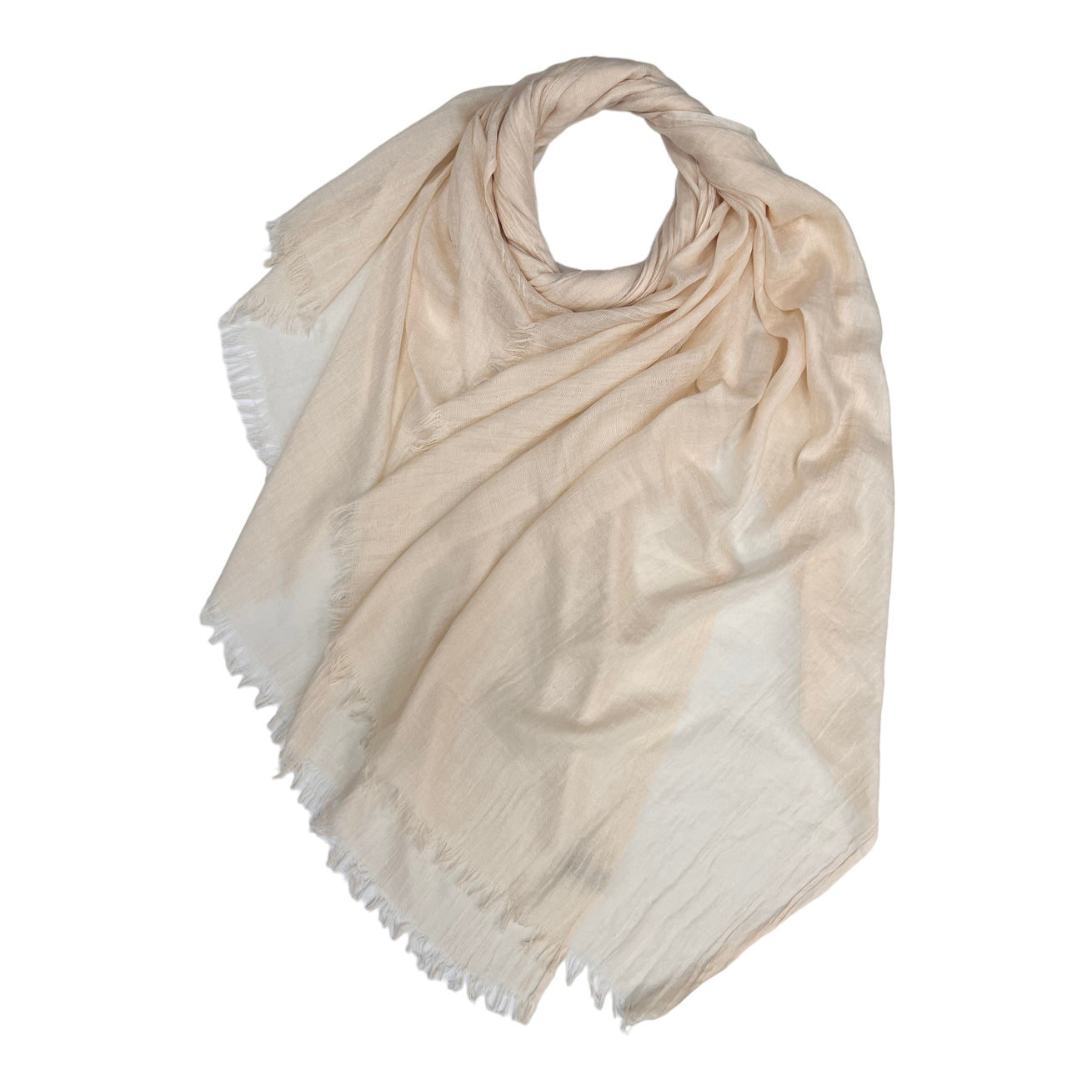 London Scarves Solid Fringe Lightweight Scarf - Multiple Colors