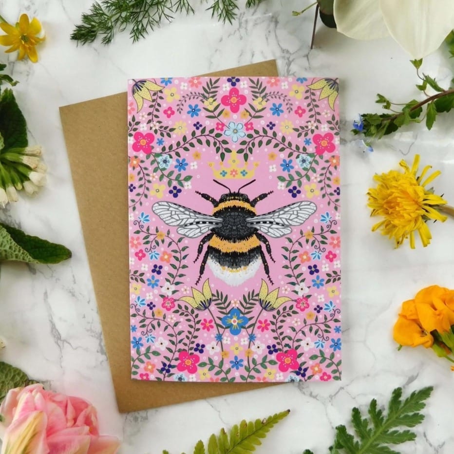 Mystical Sky Studio Cards Mystical Sky Studio Queen Bee Greeting Card 08688862 Mystical Sky Studio Queen Bee Greeting Card