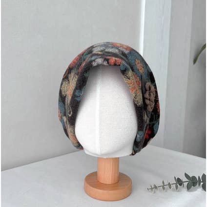 Comfortarians Floral Cloche Bungee Hat - Multiple Colors