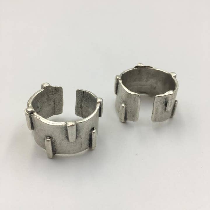 Volare Rings Volare Turkish Silver Adjustable Ring - #4BR43S 80421854 Volare Turkish Silver Adjustable Ring - #4BR43S