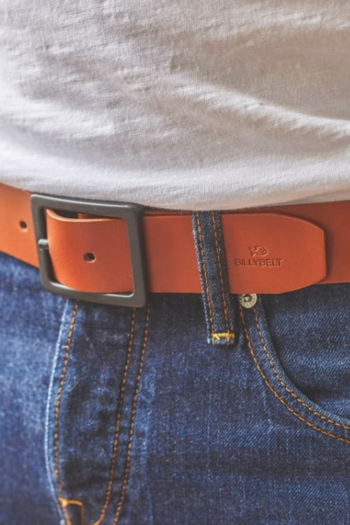 BILLYBELT Men's Belts BillyBelt Smooth Leather Belt BillyBelt Smooth Leather Belt