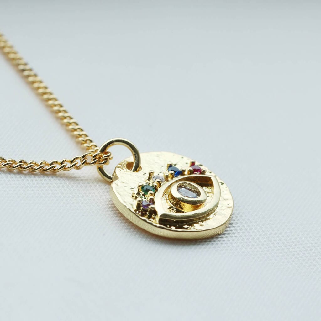Studio Hop Necklaces Studio Hop Nazar Evil Eye Protective Necklace 71049182 Studio Hop Nazar Evil Eye Protective Necklace