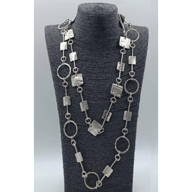 Volare Necklaces Volare Turkish Silver Necklace - #2KZ277 71600094 Volare Turkish Silver Necklace - #2KZ277