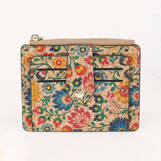 Dipped Shop Wallets Vintage Cork Print Wallet - Multiple Colors Vintage Cork Print Wallet - Multiple Colors