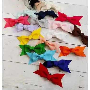 The Hair Bow Company Children's Accessories Baby Hair Bow Clips - Multiple Colors Baby Hair Bow Clips - Multiple Colors