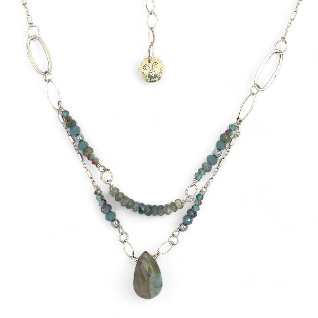 Art By Any Means Atlantic Ocean Necklace