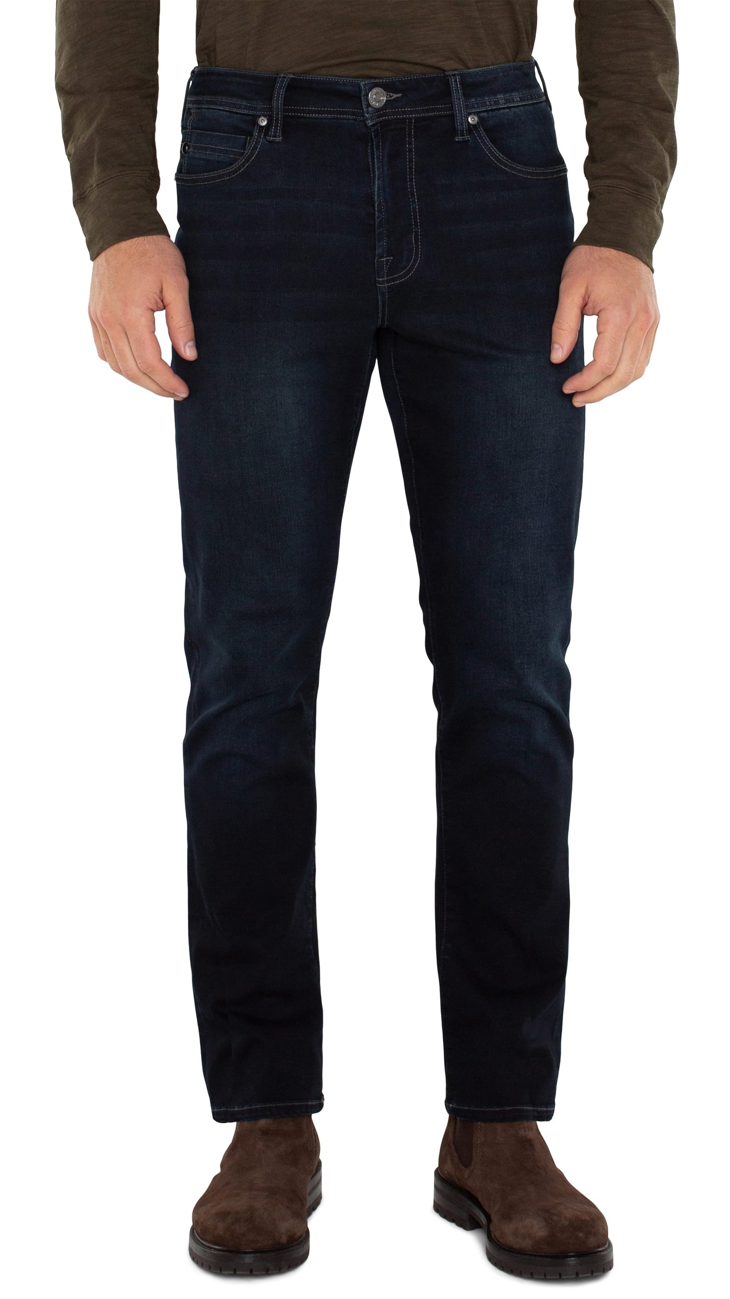 Liverpool Men's Men's Denim Liverpool Men's Kingston Modern Straight Pant 15613662 Liverpool Men's Kingston Modern Straight Pant