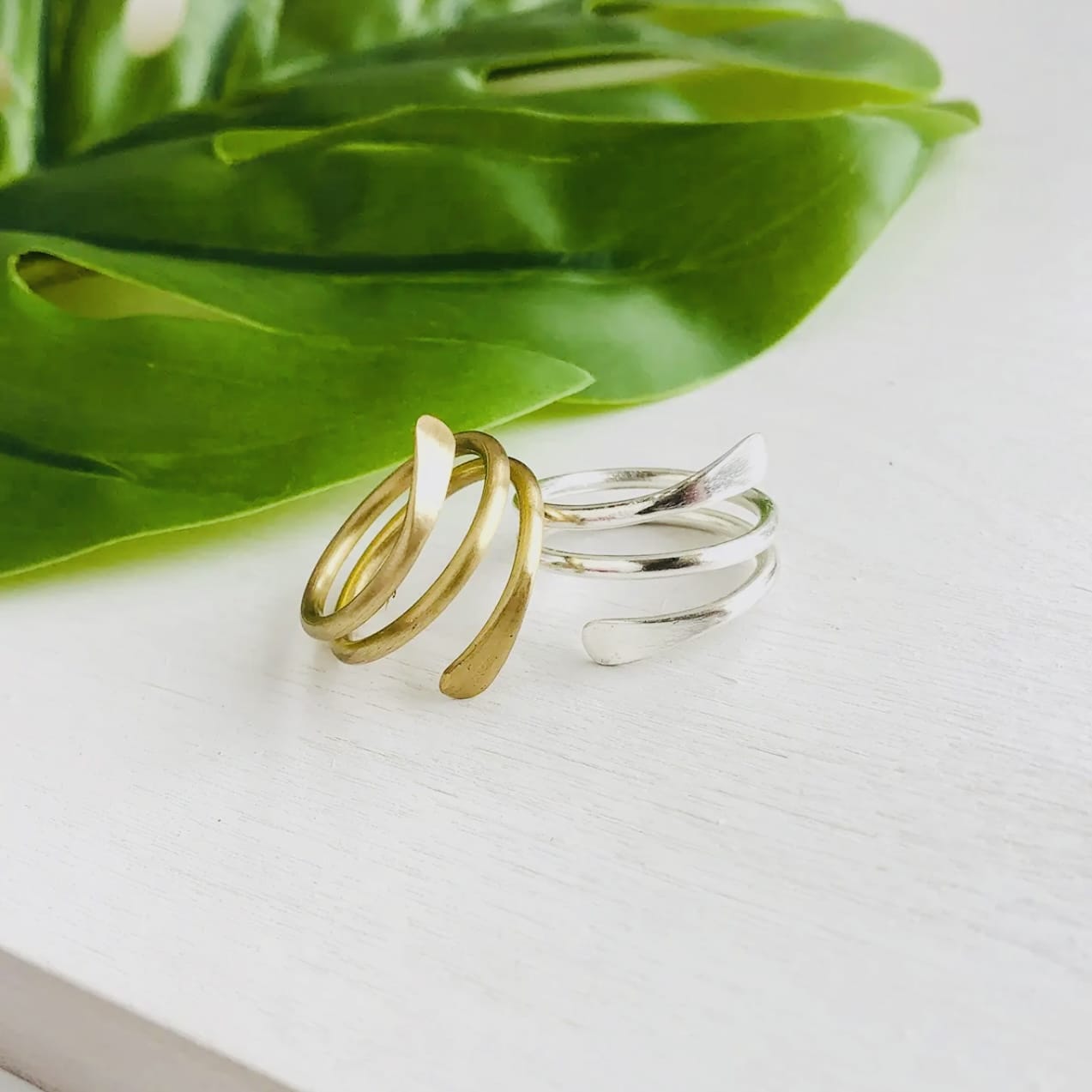 World Finds Rings World Finds Coiled Wrap Ring - Multiple Colors World Finds Coiled Wrap Ring - Multiple Colors