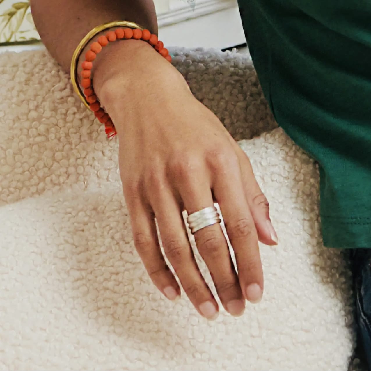 World Finds Rings World Finds Triple Stack Ring - Multiple Colors World Finds Triple Stack Ring - Multiple Colors