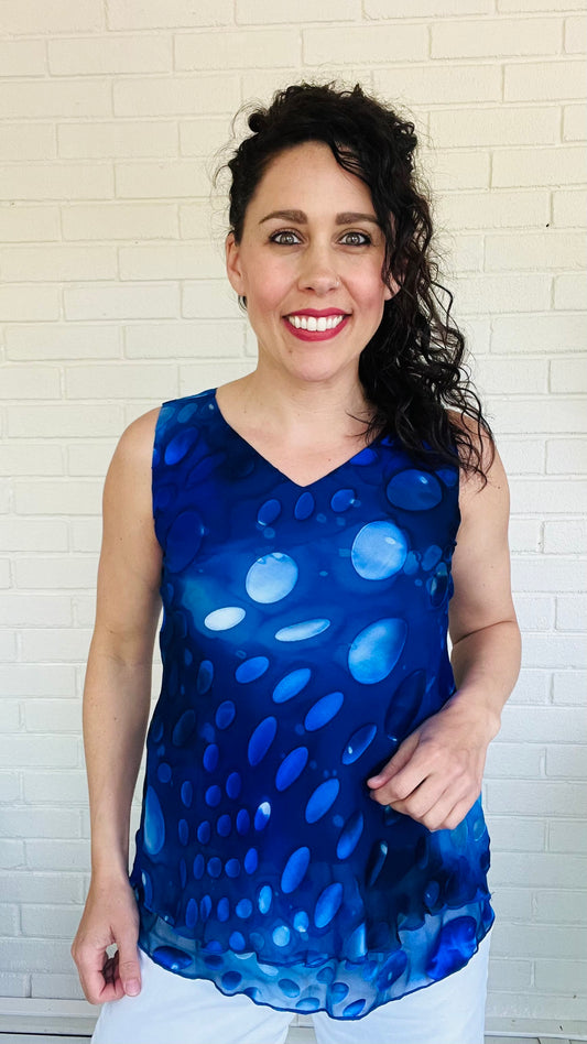 Ammpoure Tanks Ammpoure Silk Camisole - Multiple Prints 59097054 Ammpoure Silk Camisole - Multiple Prints
