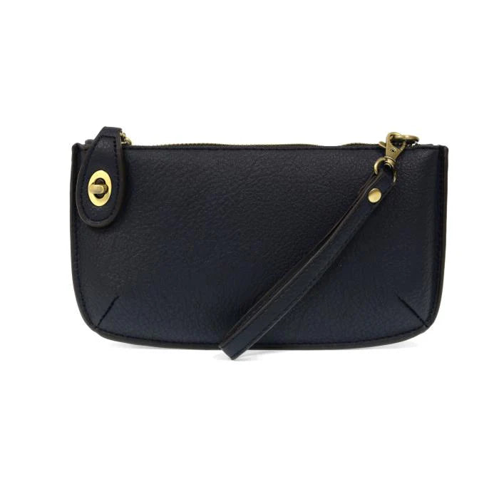 Joy Susan Vegan Leather Mini Crossbody Wristlet Clutch - Multiple Colors
