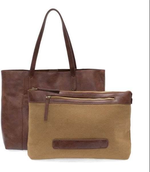 Joy Susan Vegan Leather Sondra Laptop Tote - Multiple Colors