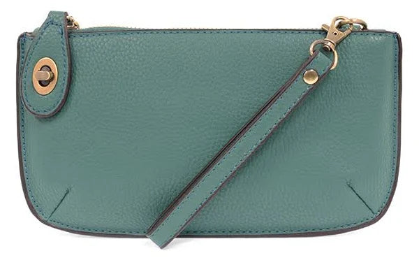 Joy Susan Vegan Leather Mini Crossbody Wristlet Clutch - Multiple Colors